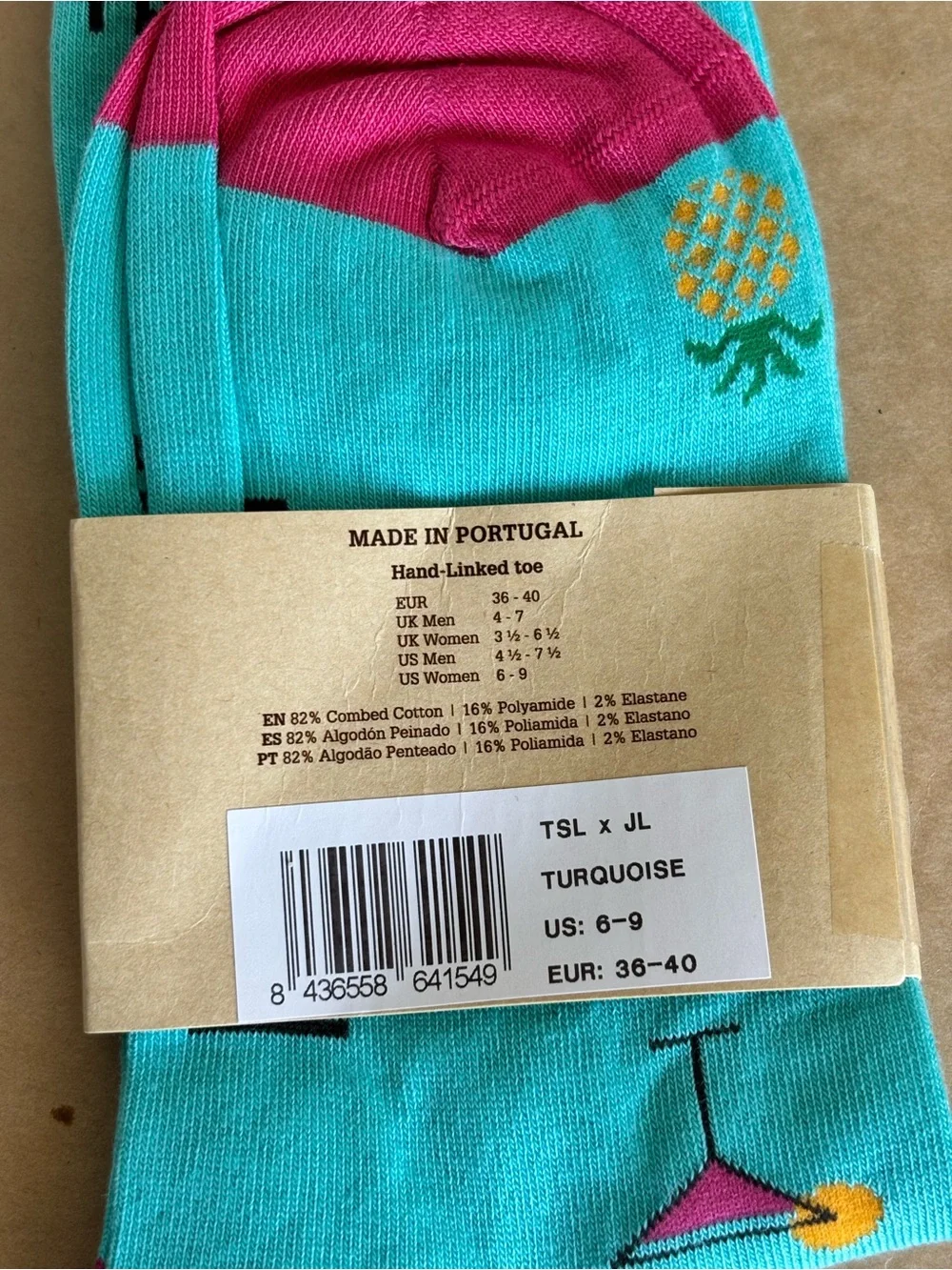 Jimmy Lion x The Surf Lodge Montauk Mid-Calf Socks NWT